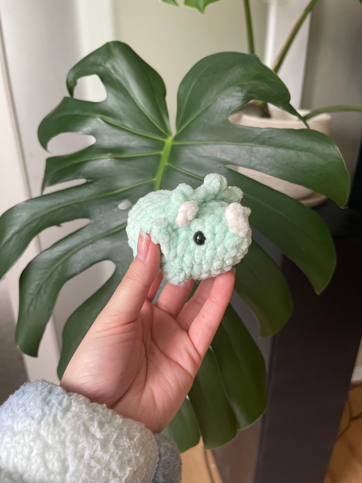 Triceratops Plushie (Color Options Available)