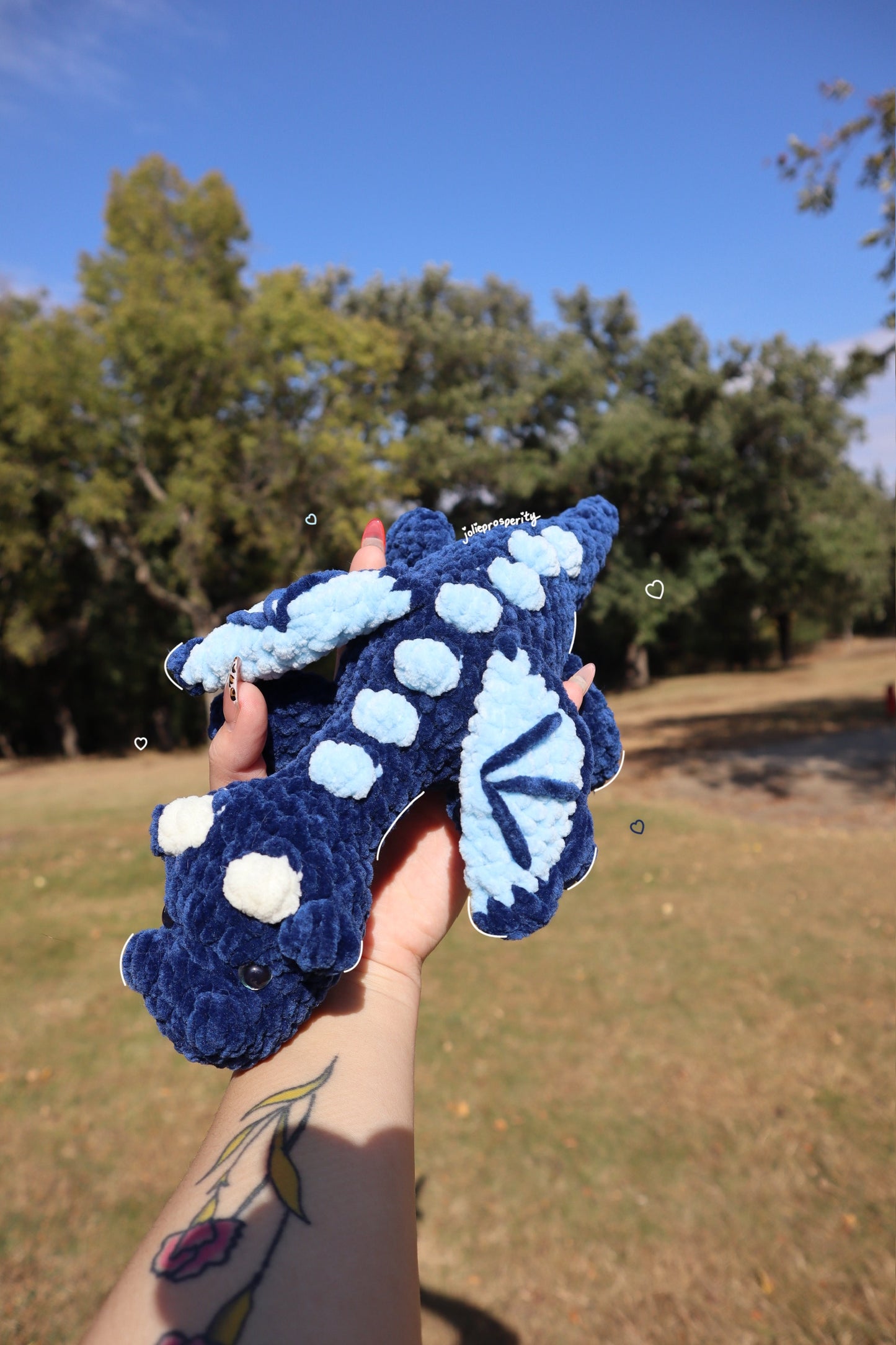 Brady the Navy Dragon